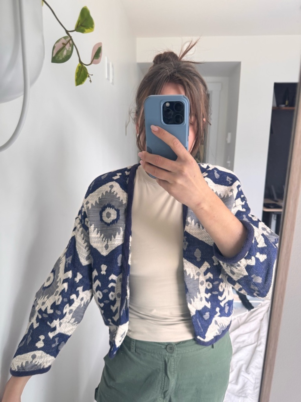 Zara woven cardigan / jacket